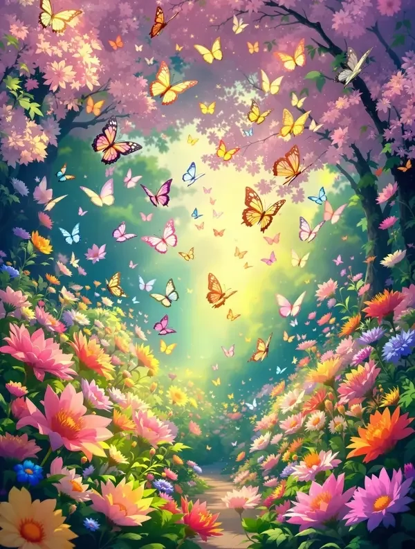 蝴蝶花园