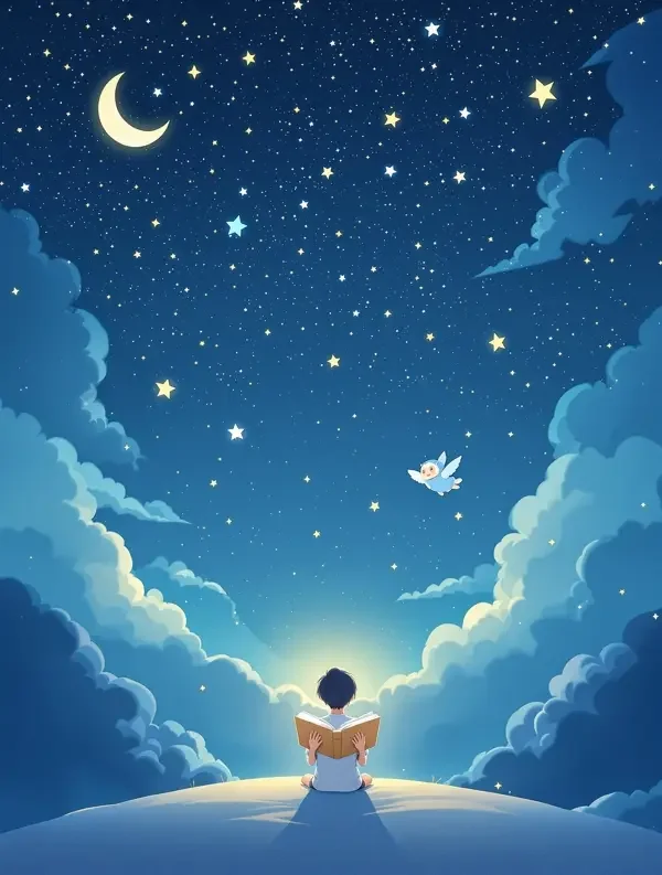 星空下的晚安故事